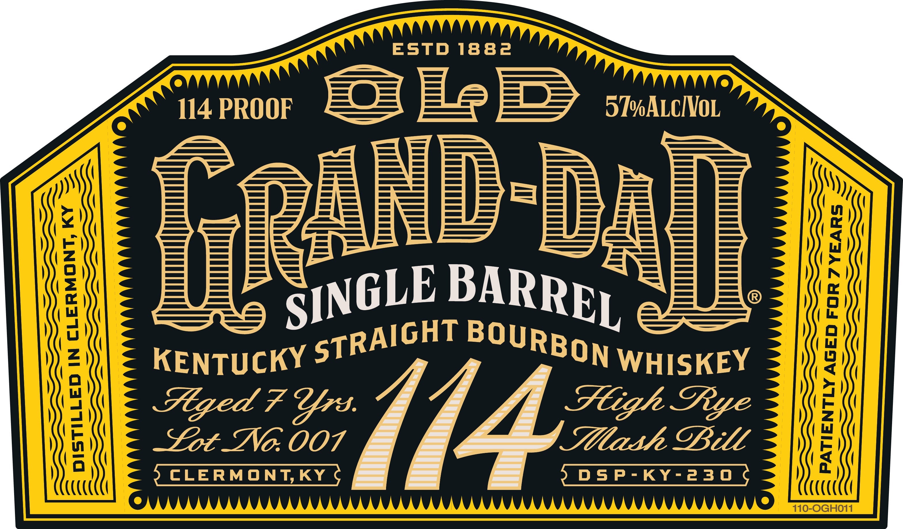 Buy Old Grand-Dad 114 7 Year Old Single Barrel® Online | Bourbon