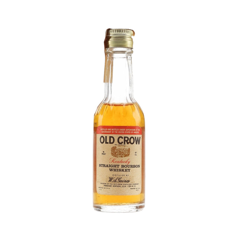 1970s Old Crow Straight Bourbon Whiskey 50ML