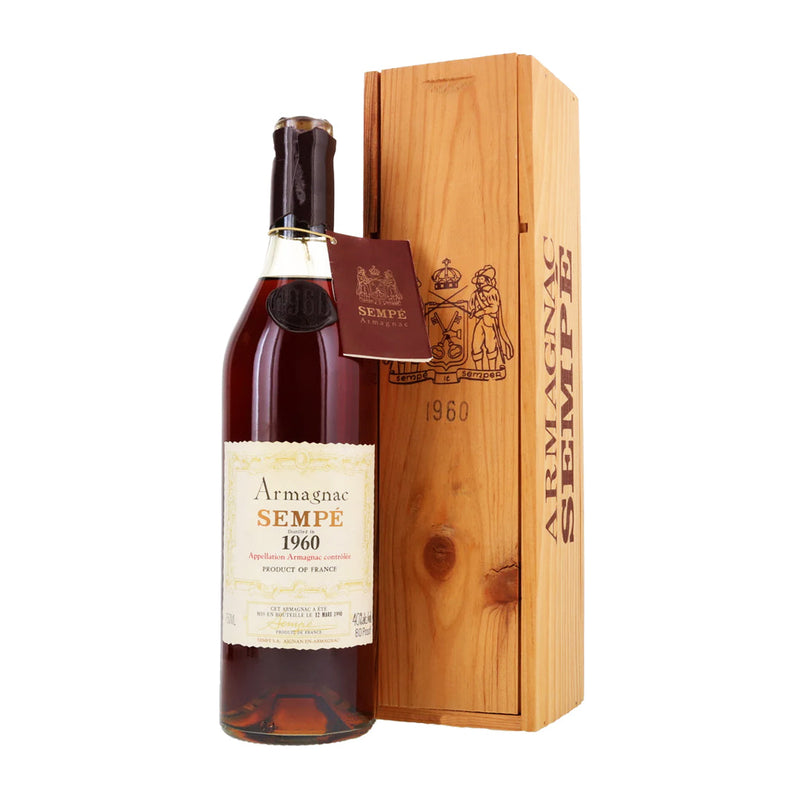 Armagnac Sempe Distilled in 1960