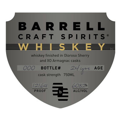 Barrell Craft Spirits 24 Year Old Whiskey