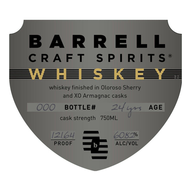Barrell Craft Spirits 24 Year Old Whiskey