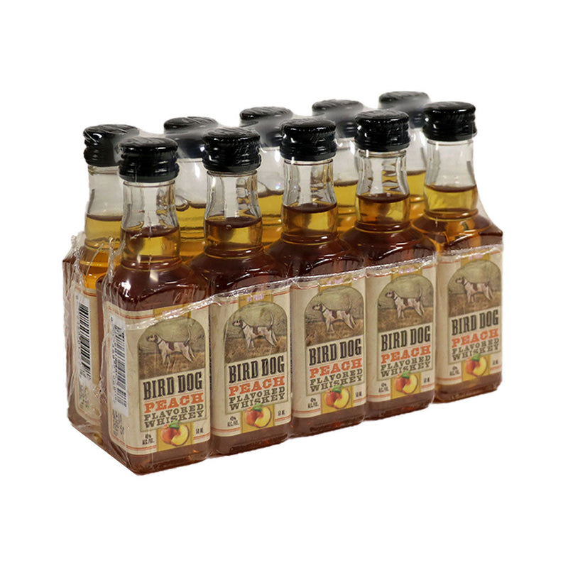 Bird Dog Peach Whiskey 10PK 50ML