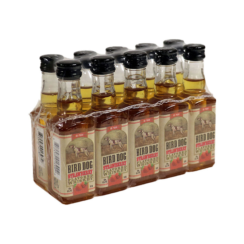 Bird Dog Strawberry Whiskey 10PK 50ML