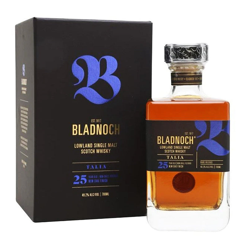 Bladnoch Talia 25 Year Old Non-Chill Filtered New Oak Finish