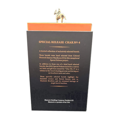 Blanton’s Char No. 4 2022 Limited Edition