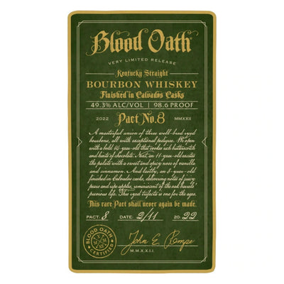 Blood Oath Pact No.8