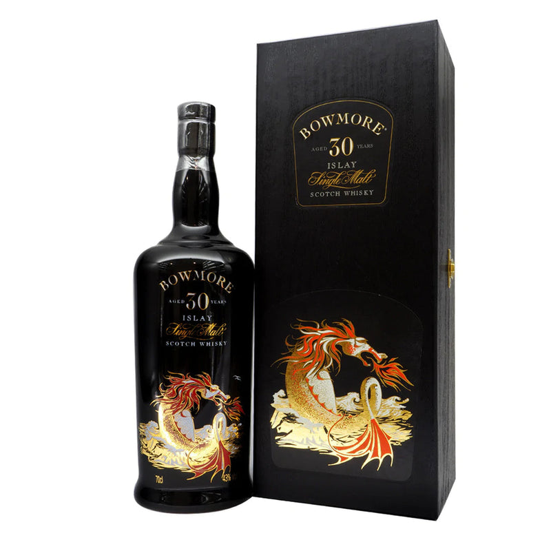 Bowmore 30 Year Old Sea Dragon Ceramic Islay Single Malt Scotch Whisky 750ML