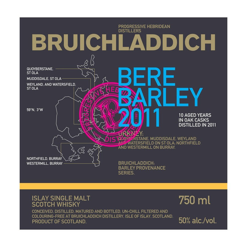 Bruichladdich Bere Barley 2011