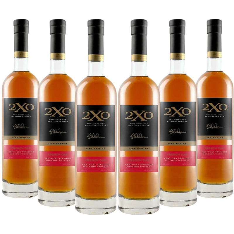 2XO Oak Series French Oak Kentucky Straight Bourbon 6pk