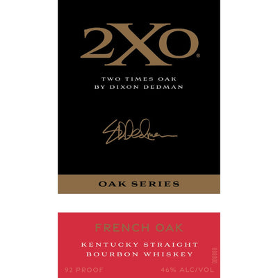 2XO Oak Series French Oak Kentucky Straight Bourbon