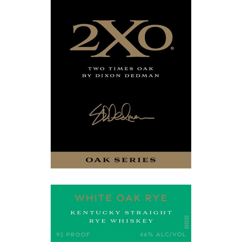 2XO Oak Series White Oak Rye