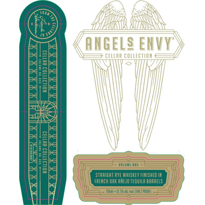 Angel's Envy Cellar Collection Vol. 5: Straight Rye Finished in French Oak Extra Anejo Tequila Barrels