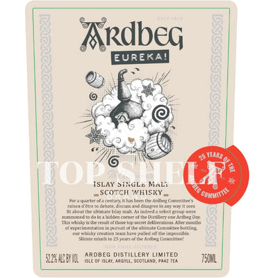 Ardbeg Eureka! Committee 25th Anniversary Single Malt