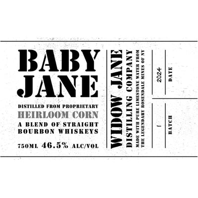 Baby Jane Straight Bourbon 2024 Release