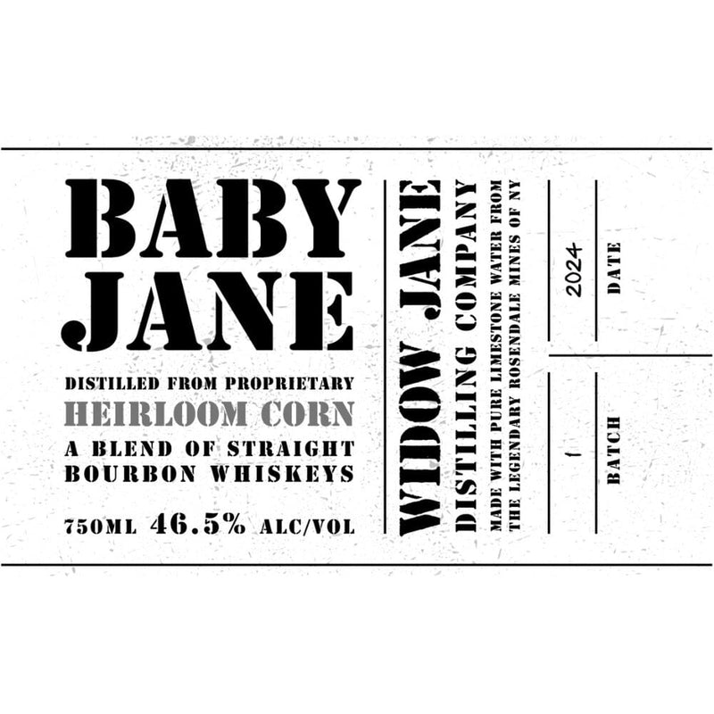 Baby Jane Straight Bourbon 2024 Release