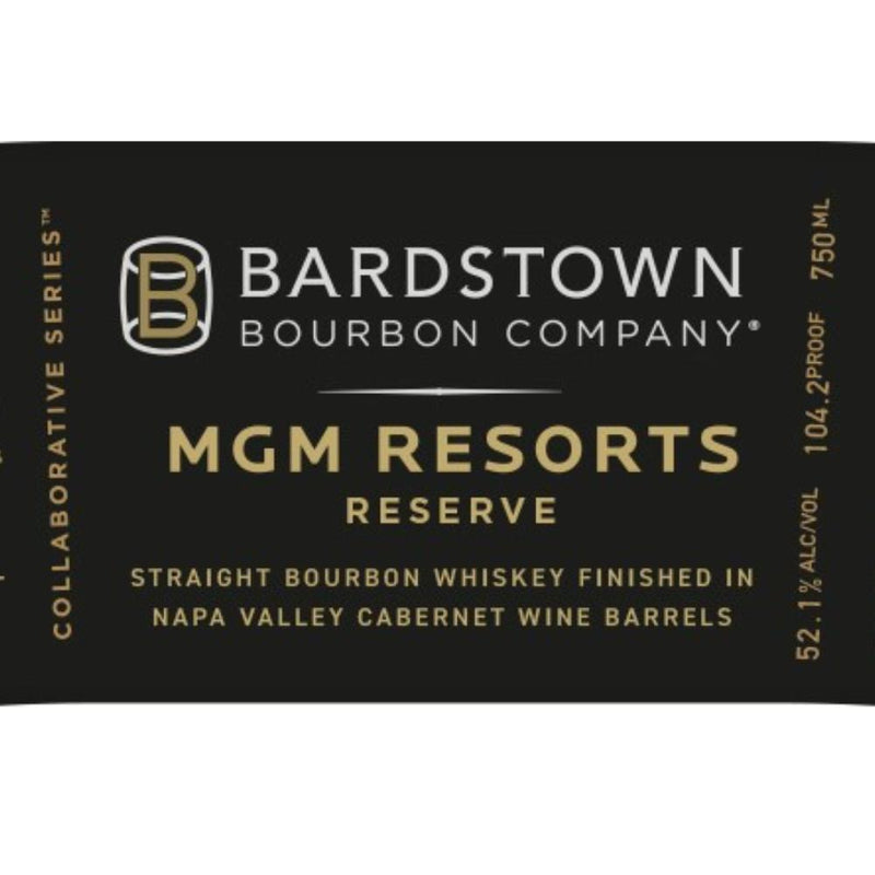 Bardstown Bourbon MGM Resorts Reserve