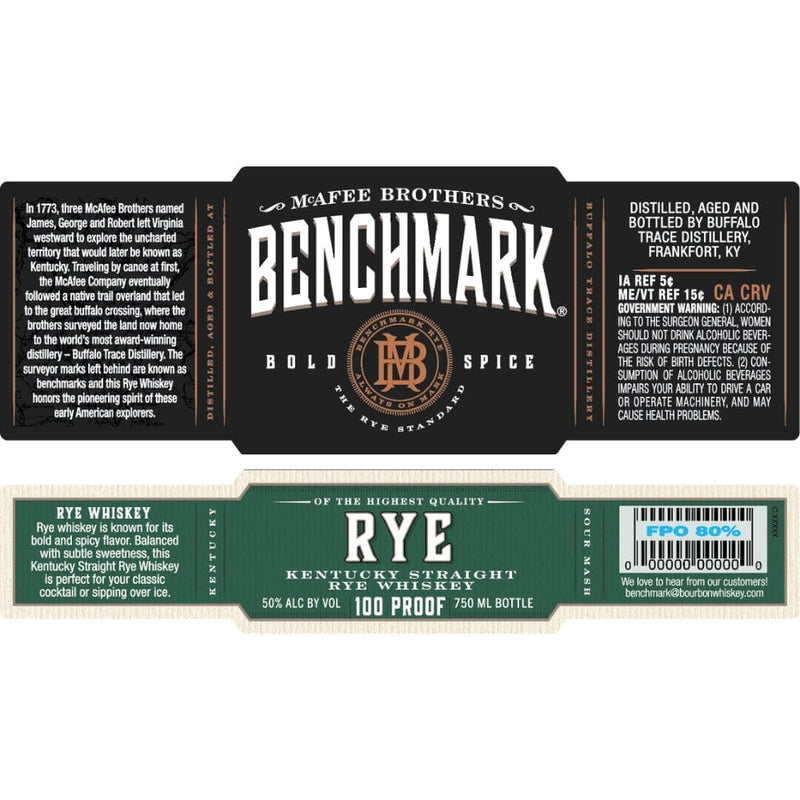 Benchmark Rye Whiskey