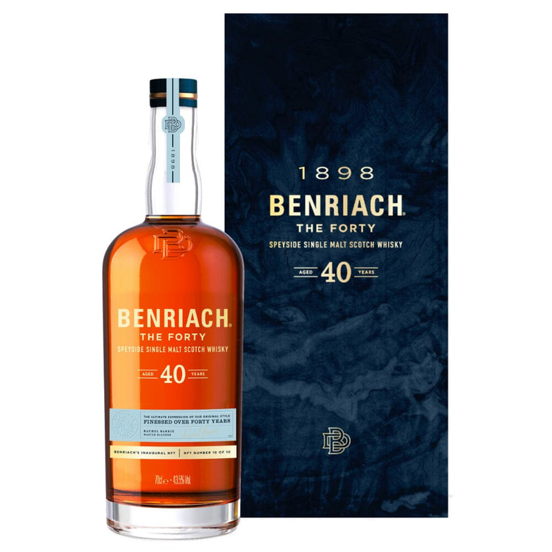 Benriach The Forty 40 Year Old Speyside Single Malt Scotch Whisky