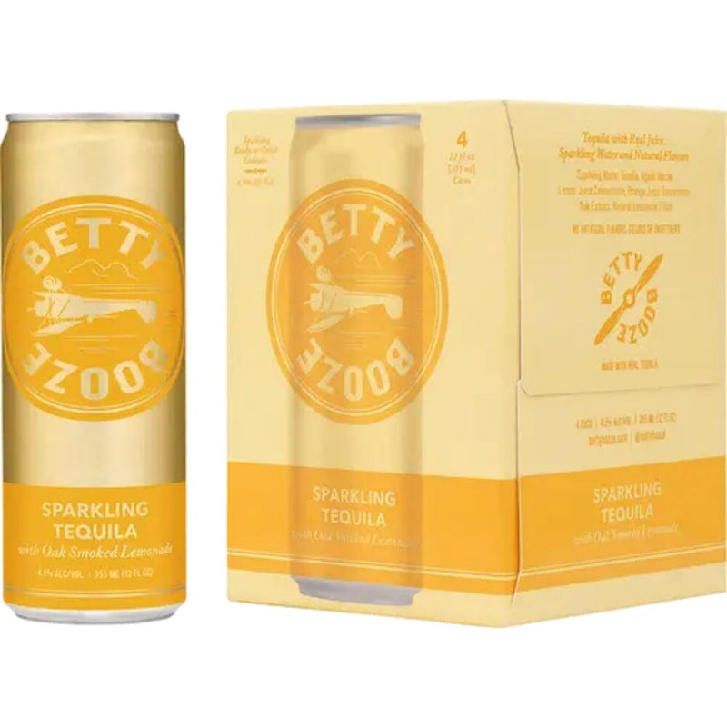 Betty Booze Sparkling Tequila With Smoked Lemonade 4pk