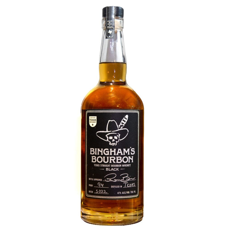 Bingham’s Bourbon Black A Certified Texas Whiskey™ by Ryan Bingham