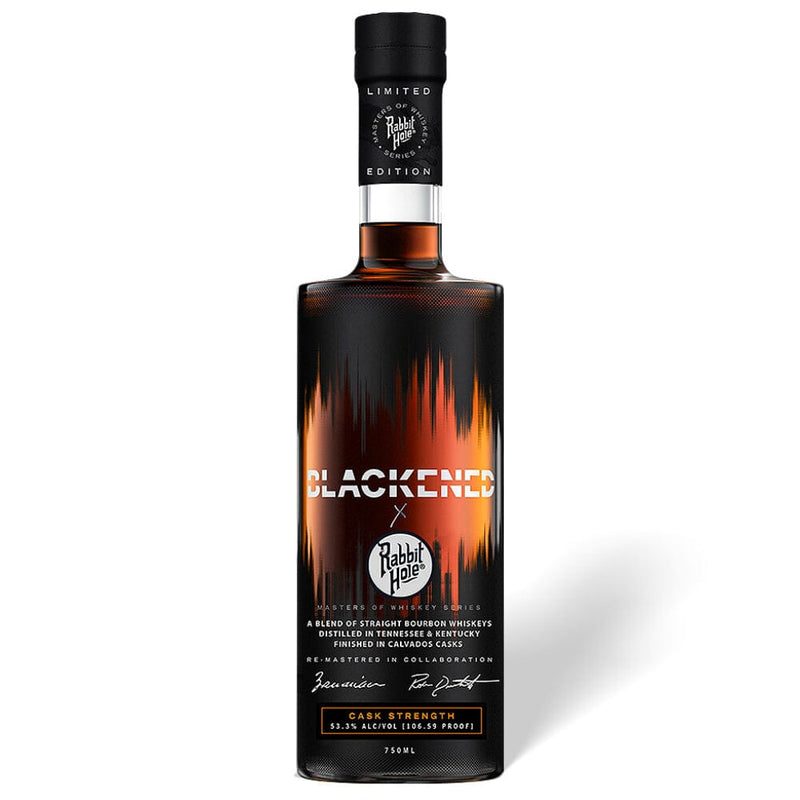 Blackened X Rabbit Hole Cask Strength Bourbon By Metallica