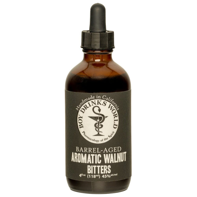 Boy Drinks World Barrel-Aged Aromatic Walnut Bitters 4oz
