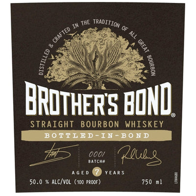Brother’s Bond 7 Year Old Bottled in Bond Bourbon