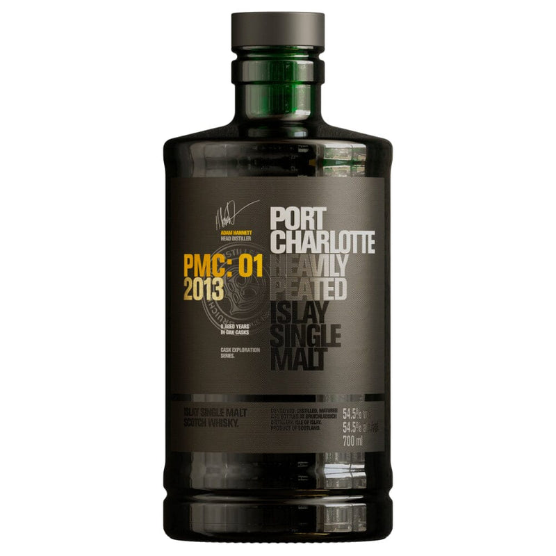Bruichladdich Port Charlotte PMC:01 2013 Heavily Peated Single Malt Scotch Whisky