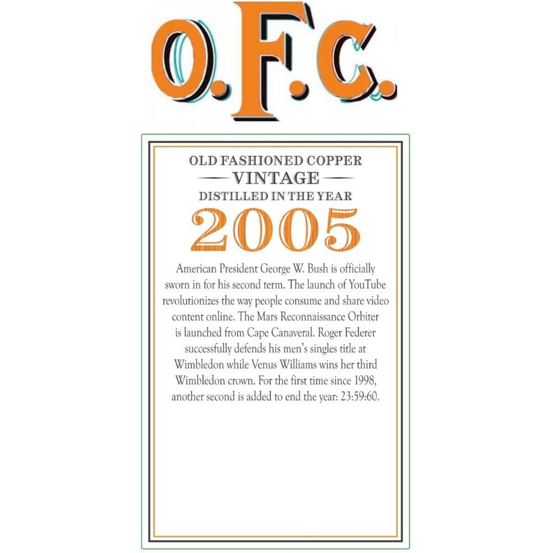 Buffalo Trace O.F.C 2005