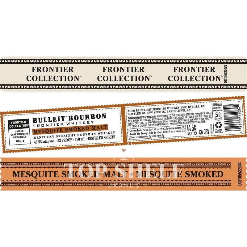 Bulleit Bourbon Mesquite Smoked Malt