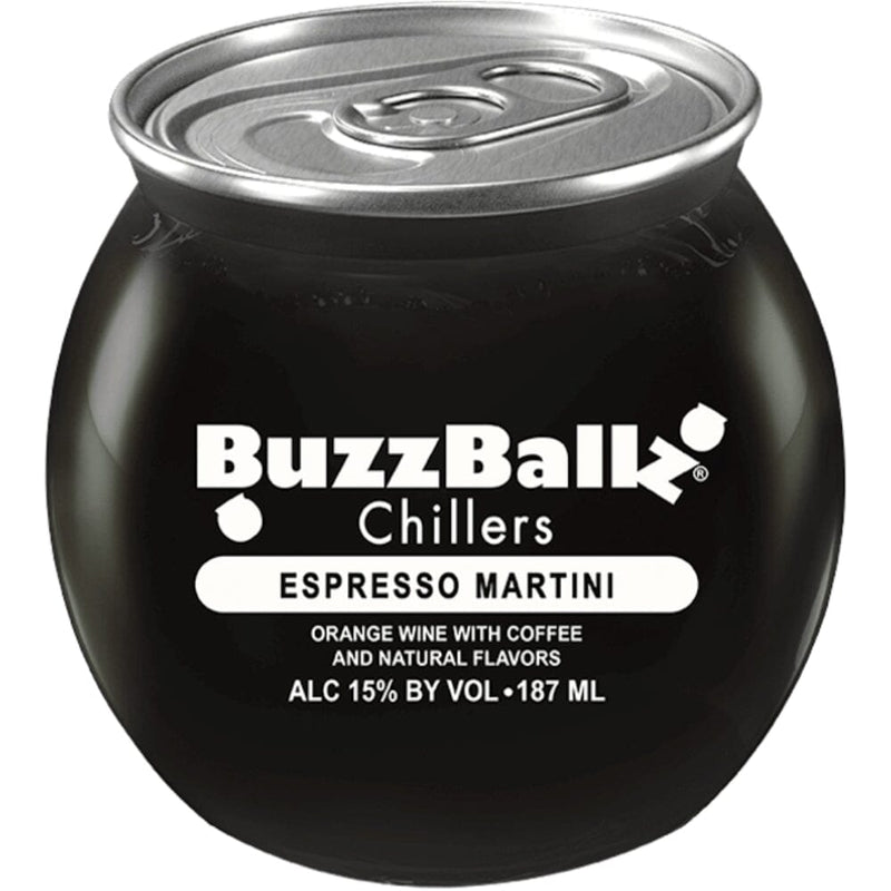 Buzzballz Espresso Martini Pre-Mixed Cocktails 4-Pack