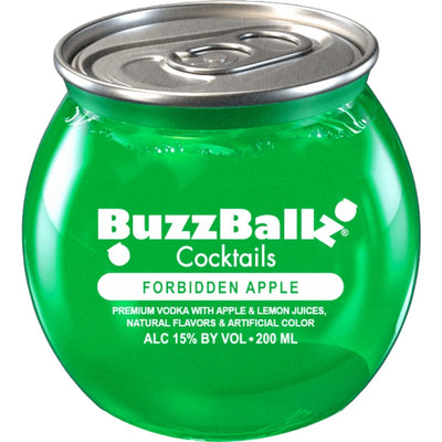 Buzzballz Forbidden Apple Pre-Mixed Cocktails 4-Pack