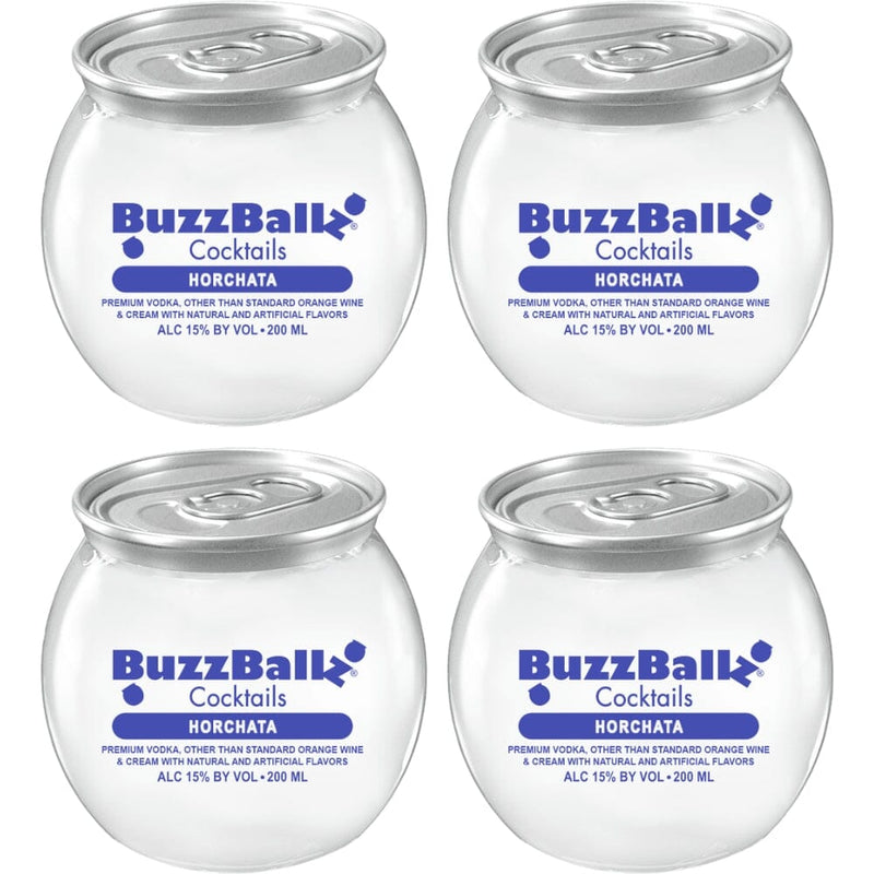 Buzzballz Horchata Pre-Mixed Cocktails 4-Pack