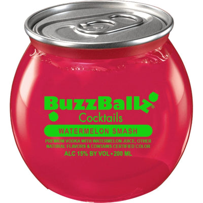 Buzzballz Watermelon Smash Pre-Mixed Cocktails 4-Pack
