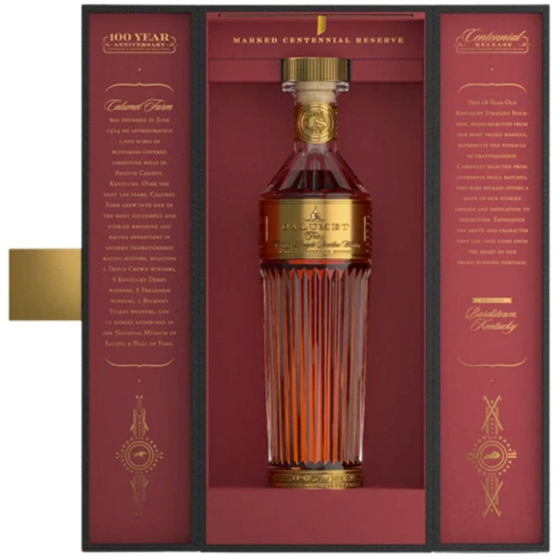 Calumet Farm 18 Year Bourbon Trophy Decanter 100th Anniversary Release