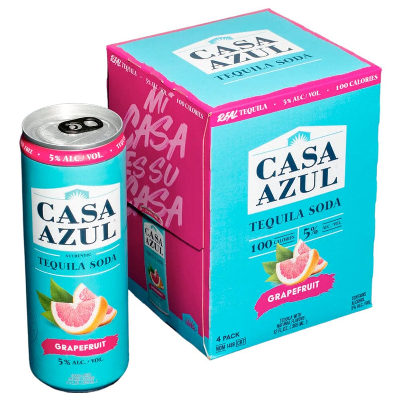 Casa Azul Grapefruit Tequila Soda 4PK