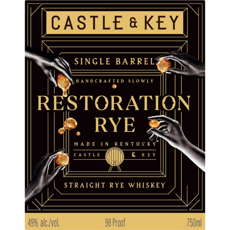 Castle & Key Restoration Rye Single Barrel 2024 Release