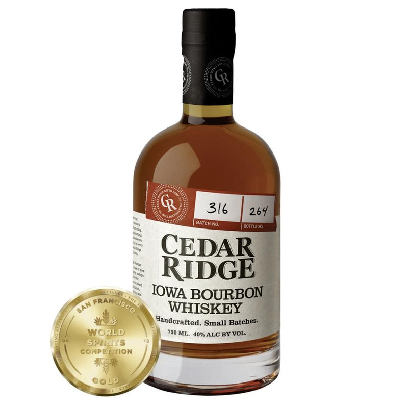 Cedar Ridge Iowa Bourbon Whiskey