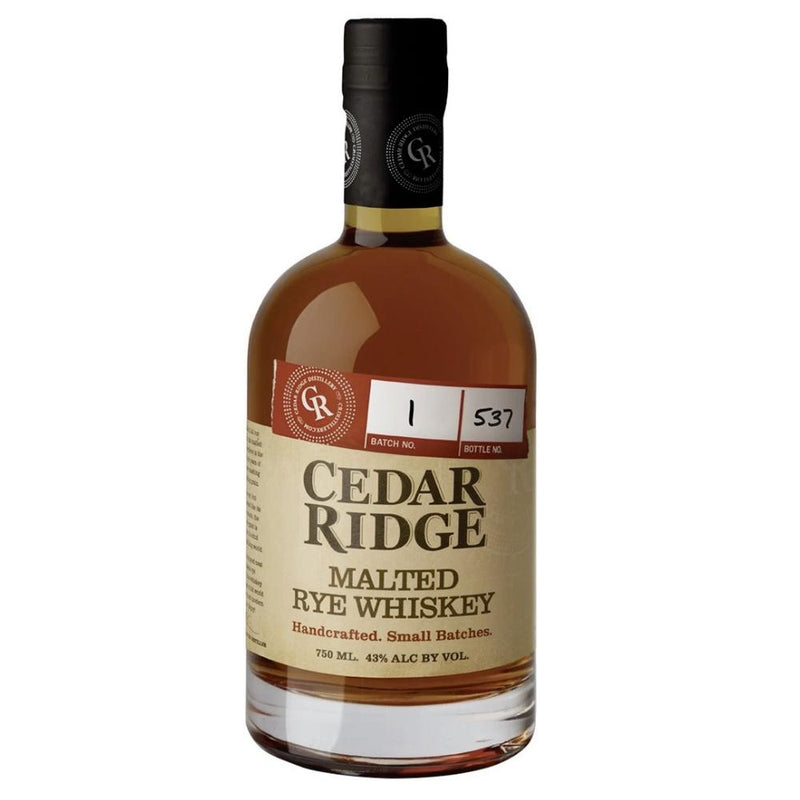 Cedar Ridge Malted Rye Whiskey