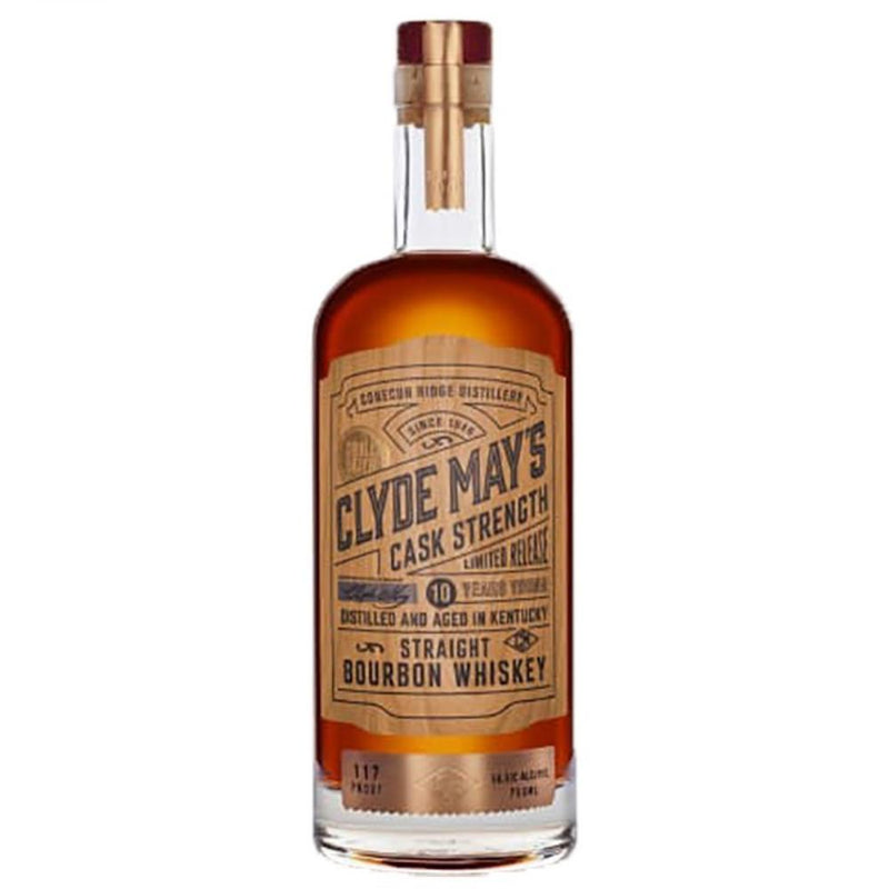 Clyde May’s Cask Strength 10 Year Old Bourbon