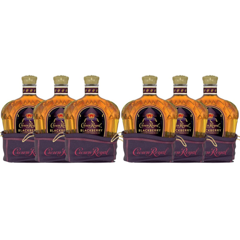Crown Royal Blackberry Flavored Whisky 6PK