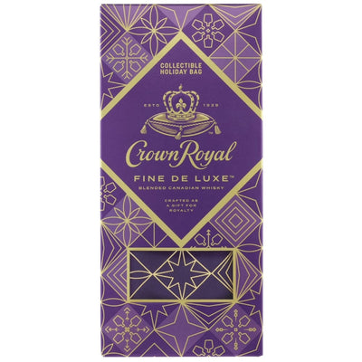 Crown Royal Fine De Luxe Limited Edition Holiday Bag 2024 Release
