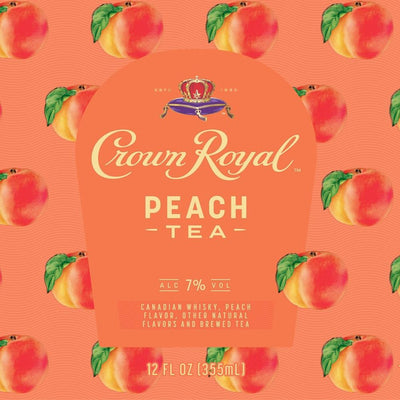 Crown Royal Peach Tea 4pk Cans