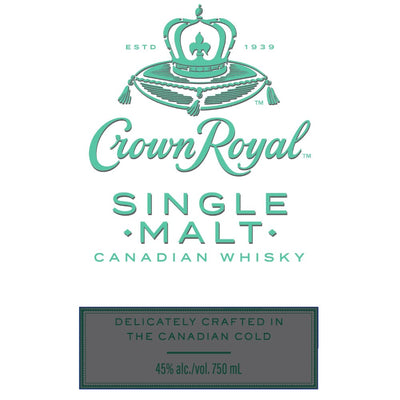 Crown Royal Single Malt Canadian Whisky