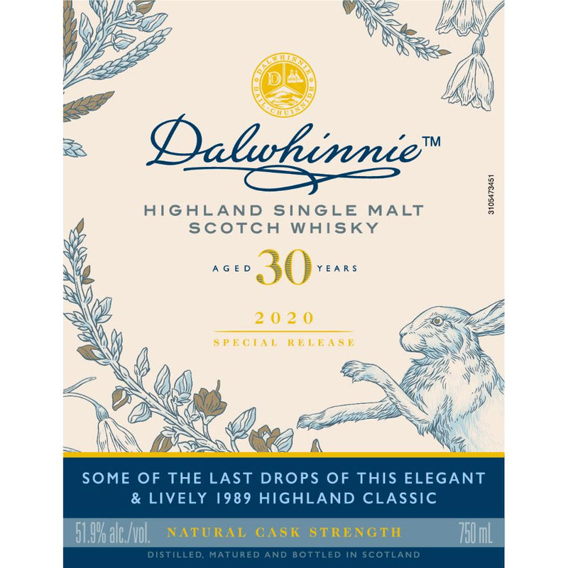 Dalwhinnie 30 Year Old 2020 Special Release