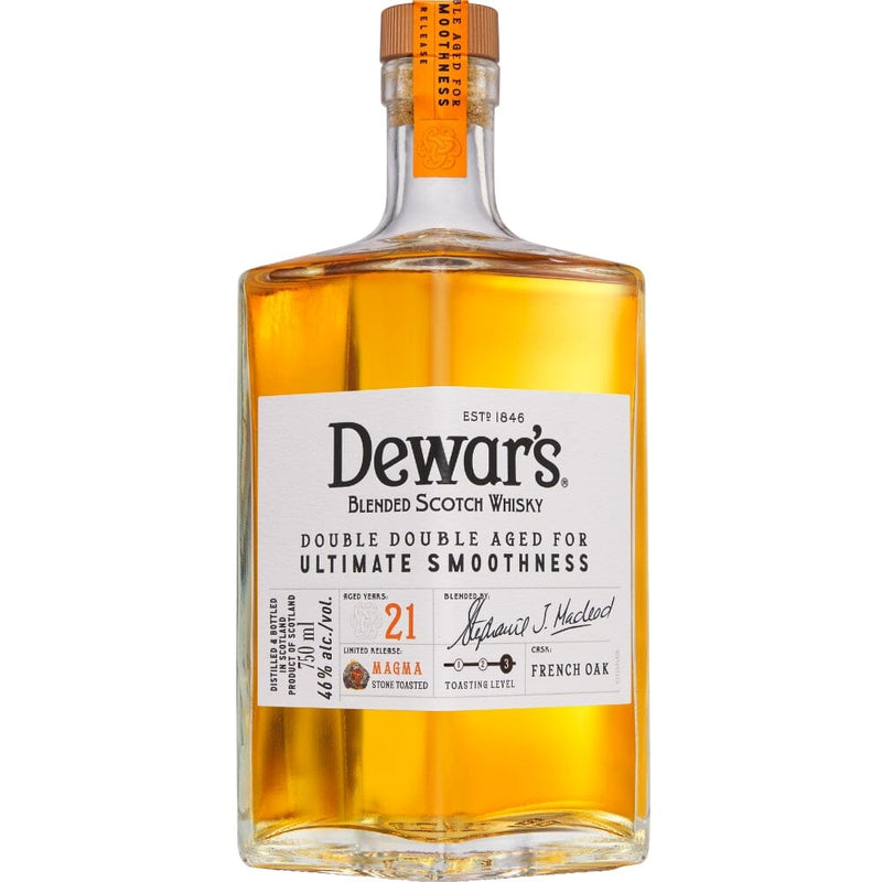Dewar’s 21 Year Old Stone Toasted French Oak Cask Finished Scotch