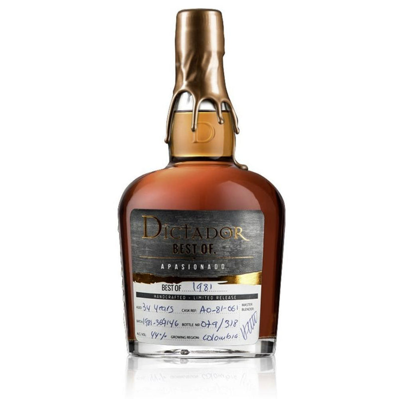 Dictador Best Of 1982 Bourbon Cask Finish Vintage Rum