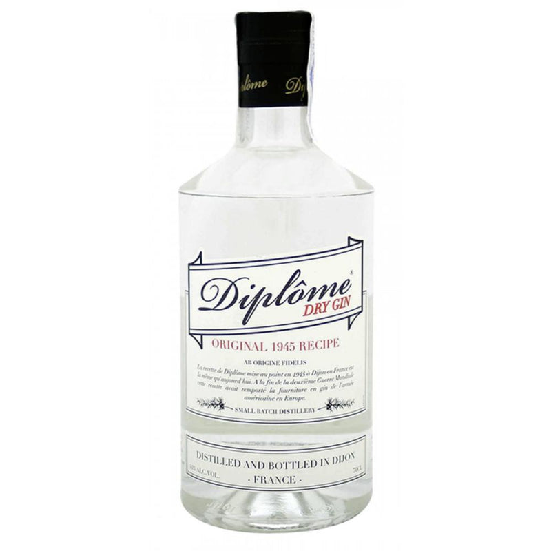 Diplôme Dry Gin