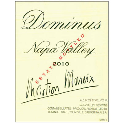Dominus Estate Napa Valley 2010 750ml