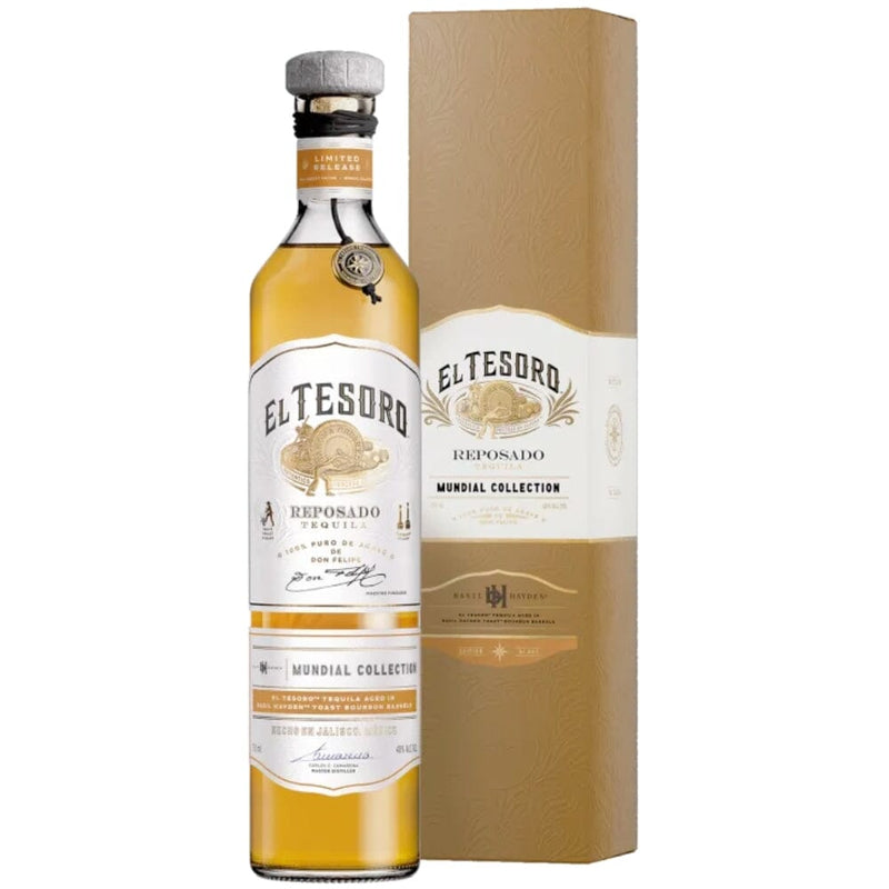 El Tesoro Mundial Collection: Basil Hayden Toast Edition Reposado Tequila